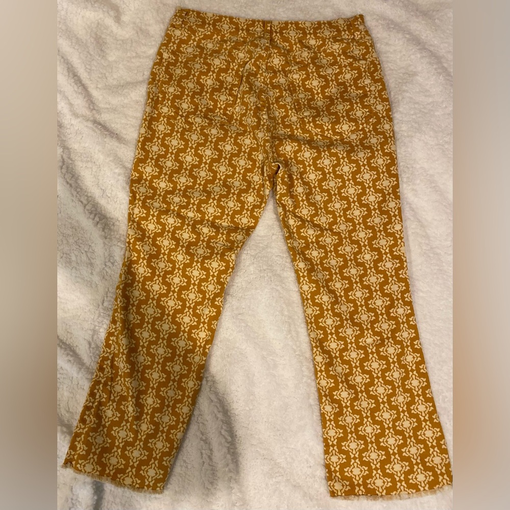 NWOT Zara the Dreed printed flare jeans. SZ 31, 12 - Picture 5 of 5